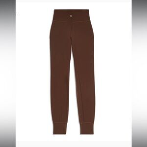 Lululemon Align High Rise Joggers in size 10 Preowned Brown